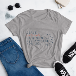 Women's short sleeve kindness t-shirt
